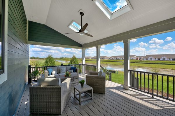 Covered Deck Installation in Champaign