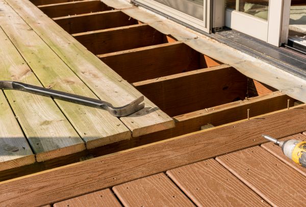 Cost of Old Deck Repair in Champaign