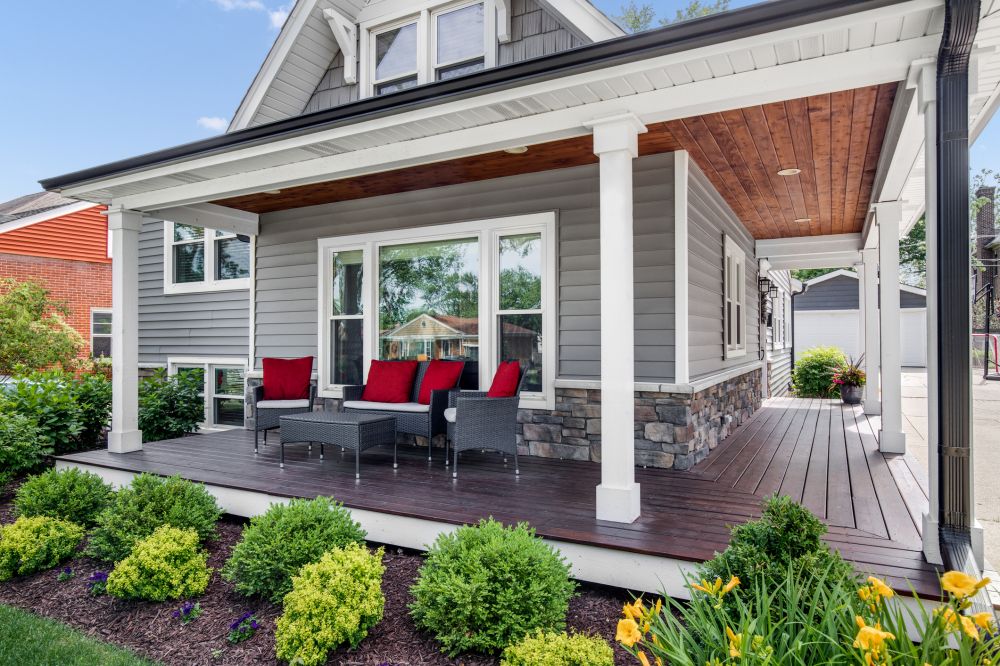 Porch Pillar Repair in Champaign