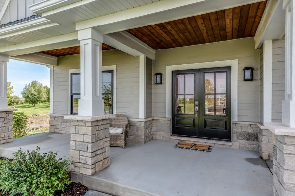 Porch Post Replacement in Champaign