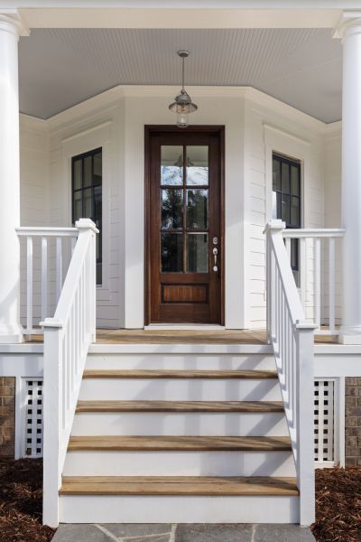 Stoop Railing Installation in Champaign