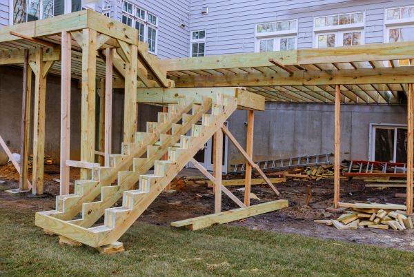 Deck Post Replacement in Champaign