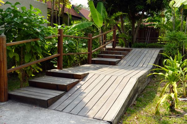 Wood Ramp Installation in Champaign