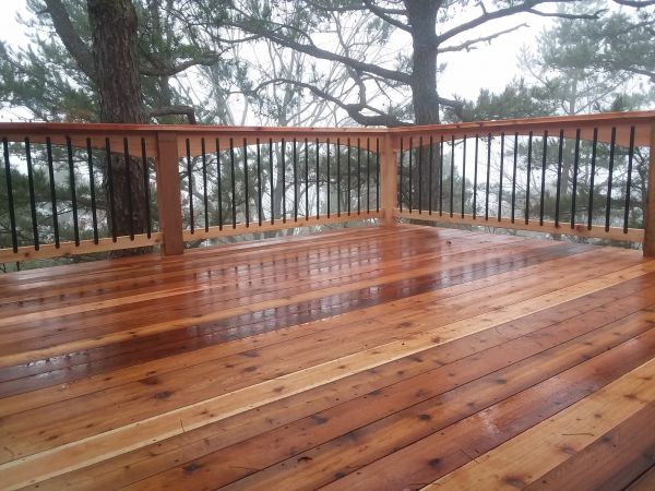 Cost of Cedar Deck Repair in Champaign
